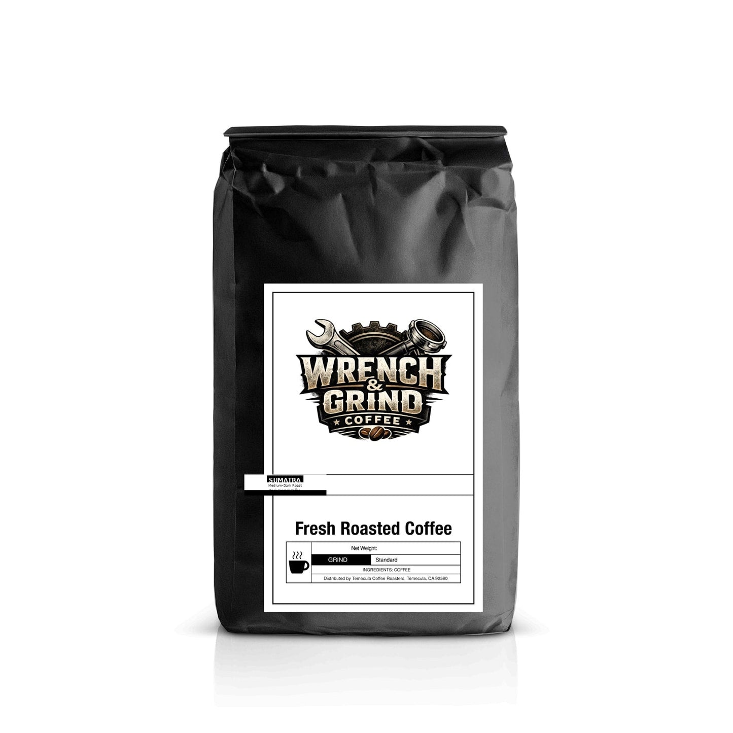 Sumatra Single Origin Coffee, Medium-Dark Roast